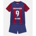 Barcelona Robert Lewandowski #9 Babykleding Thuisshirt Kinderen 2023-24 Korte Mouwen (+ korte broeken)